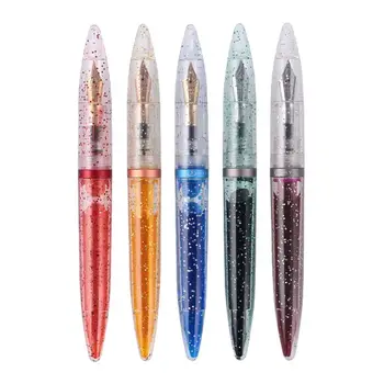 0,38/0,5 мм Прозрачна писалка с тънко перо и учебни пособия за студенти-бизнесмени, инструмент за писане