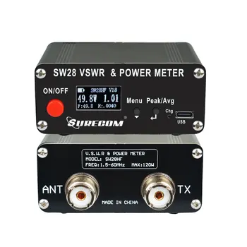 1,5-60 Mhz 120 W Высокочастотная радио SWR V. S. W. R и електромера SW-28HF