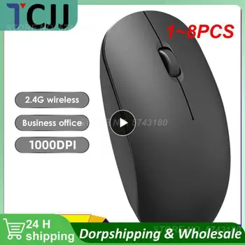 1-8 бр. Нова акумулаторна безжична мишка T10 2.4 G USB Мишката за Android Таблет компютри с Windows Лаптоп, КОМПЮТЪР за Ipad Mobile