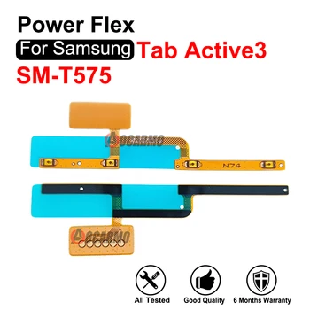 1 бр. Дубликат Част Flex кабел за Включване/Изключване захранване за Samsung Galaxy Tab Active3 SM-T575
