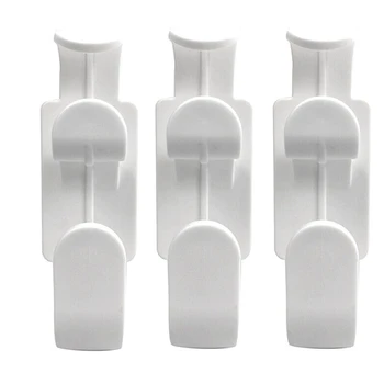 1 комплект закачалка за маркуч CPAP със защита срещу изключване на куката CPAP и притежателя на тръбата CPAP, държач за маркуч CPAP пластмасов