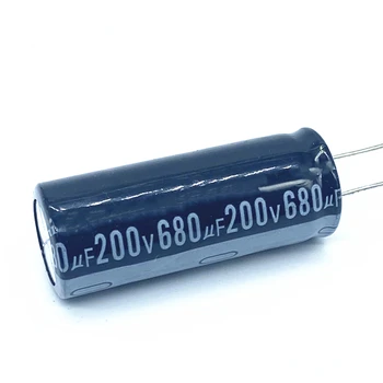 10 бр./лот алуминиеви електролитни кондензатори 680 ICF 200 680 icf размер 18*50 200V680UF 20%