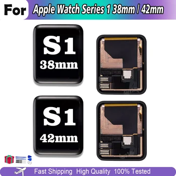 100% Тестван за Apple Watch Серия 1 38 мм 42 мм LCD дисплей Със Сензорен екран За iwatch A1554 A1553 Подмяна на Дигитайзер В събирането на
