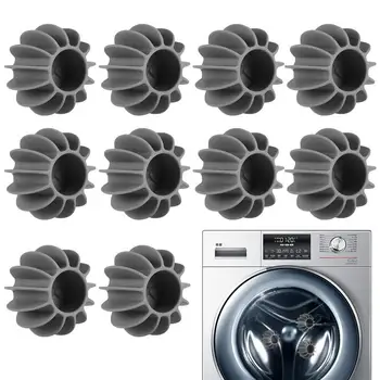 10шт Топчета за пране на бельо Magic Премахване на петна Перална машина Топчета за пране на Триене Топката за измиване на домакински дрехи, Почистване, Премахване на петна