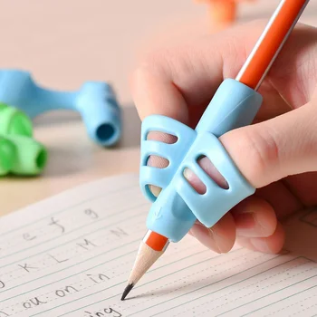1бр Детски държач за молив за писане, Обучение писалка за деца, устройство за корекция на стойката на тялото, детски Инструменти за писане