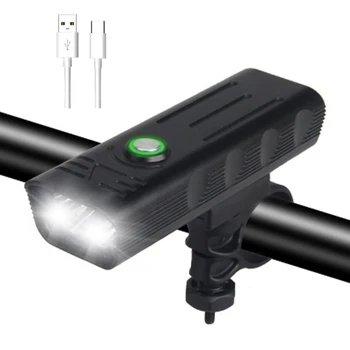 2/3/5 светодиода отпред за главата светлина, USB акумулаторна защитен фенерче, за да МТВ велосипед