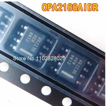 (20 бр./лот) OPA2188AIDR OPA2188 2188 SOP8 оригинал, в зависимост от наличността. Чип за захранване