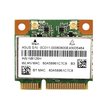 20X SSEA Нов за Azurewave AW-NB097H AW-NB100H AW-NB126H AR3012 AR5B225 Половина на Mini PCI-E Wifi BT4.0 Wlan Безжична карта