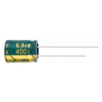 30 бр./много висока честота на низкоомный алуминиеви електролитни кондензатори 400 6,8 icf размер на 10 * 13 mm 20%