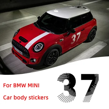 37 Регистрационен номер за облицовки на купето Автомобилни стикери за BMW MINI Cooper F55 F56 Ремонт на екстериора Стилна украса