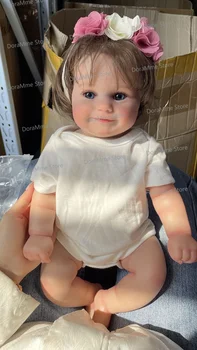50 см, Пълна Силиконово Тяло Възстановени Кукли Мади, Ръчно Рисувани с Видими Венами, Реалистичен 3D цвета на Кожата за Детски Подарък
