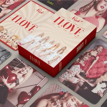 55 бр./компл. Kpop GIDLE INEVER DIE Lomo Cards (G) I-DLE Албум на Girls I Burn Фотокарточка Картичка за Подарък на феновете