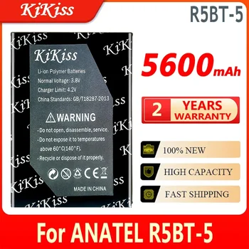5600 mah KiKiss Мощна батерия R5BT5 За ANATEL R5BT-5/За Батерии на мобилни телефони OUKITEL C23pro C23 pro