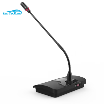 8-канална безжична система за конферентен микрофон настолен цифров безжичен UHF микрофон