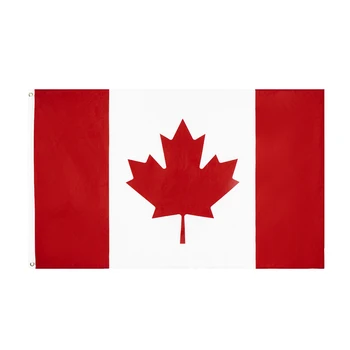 90x150 см Голям Канадски Банер Канадския Национален Флаг От Полиестер За Украса