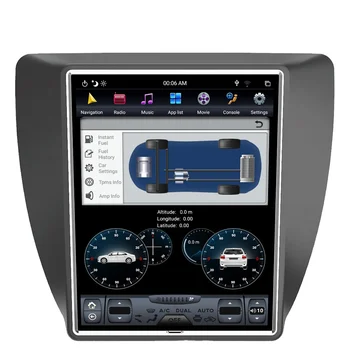 Android Радио Мултимедиен Авто Кассетный магнетофон Стереоплеер Tesla за VW Sagitar 2012-2018 Главното устройство GPS Навигация