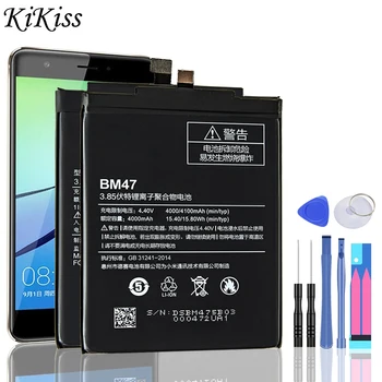 BM46 BM47 BN41 BN43 BN4A Батерия за Мобилен Телефон За Xiaomi Redmi Note 2 3 3 3 4 4X5 5A Plus 6 6A Pro 7 8 8T 9 9S/Note3 batery