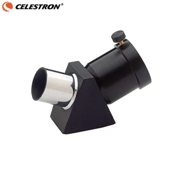 Celestron-метален зенитен телескоп, 45 градуса, пълно положително огледало, порт 1,25 инча