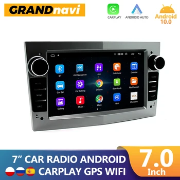 GRANDnavi 2 Din Автомагнитола Carplay Android 10 7