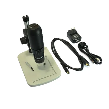 HDMI 2.0 MP USB Дигитална лупа Промишлен микроскоп, Камера 220x Ръчна лупа със стойка в стил застояла лупи