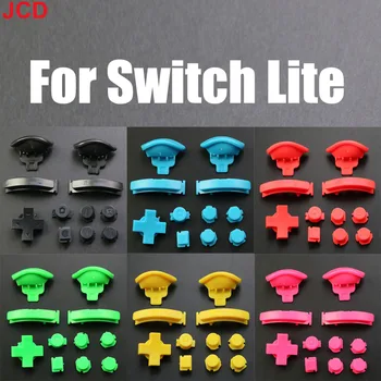 JCD 1 компл. Пълен набор от бутони за игралната конзола Switch Lite NS Lite Филипс бутон Бутон за Home Бутона ZL R L R Клавишите ABXY D Pad Бутони