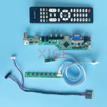 LCD такса контролера е Подходящ за HSD101PHW1 LTN101AT03 M101NWN8 Аналогов tv 40 Pin, LVDS VGA + HDMI + AV + USB Комплект 1366*768 лаптоп Дисплей 10,1 