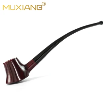 MuXiang-Класически Вулканична тръба, Тютюневата тръба, висококачествено пламък, Зърно дърво, филтърен патрон на 3 mm, Малка тръба за пушачи