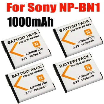 NP-BN1 NP BN1 Батерия за фотоапарат Sony DSC-WX7 DSC-W830 DSC-TF1 DSC-TX66 DSC-TX100V DSC-TX200V DSC-QX30 DSC-QX10 1000 mah