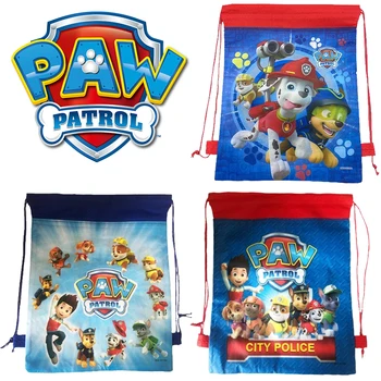 PAW Patrol Сладко Чанта За Съхранение на Райдър Marshall Chase На съвсем малък Пътнически Free Toiletries Сгъваема Продуктова Мультяшная Чанта на Рамото за Детски Подаръци