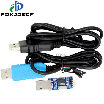 PL2303 PL2303HX/PL2303TA Модул-адаптер преобразувател USB към RS232 TTL с пылезащитной капак PL2303HX за arduino кабел за зареждане