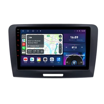 QLED 1280*720P 8 + 128G GPS Навигация автомобилното радио, за Skoda Superb B6 2008 2012 2013 2014 2015 Android Carplay 4GLTE с предпазна Възглавница