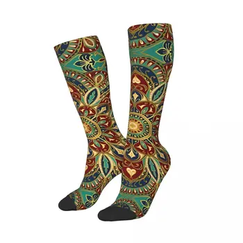 Tiled pattern Персийски Чорапи на Персия туризъм 3D Принт За момчета И момичета До средата на прасците си В чорапи-трубочках