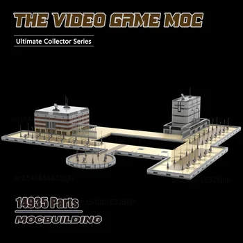UCS видео игра MOC Вечеря Хъб (отвън) градивните елементи на Диорама Базова архитектура на Технологията на Събиране на тухли, Модели на детски играчки, Подаръци