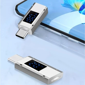 USB Адаптер C от мъжете към USB C от жените PD 180 Вата и 40 gbps за пренос на данни по права линия
