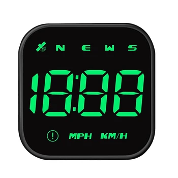 Авто Централен Дисплей GPS за измерване на Скоростта Със Скорост мили В час, Автосигнализация За Превишаване на Скоростта Напомняне За Умората При Шофиране За Всички Автомобили Мотоциклети