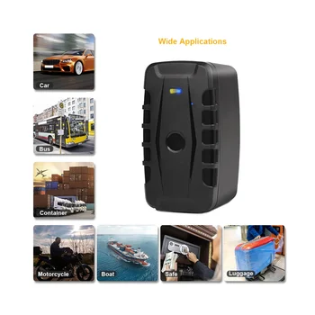 Автомобилен GPS тракер 20000 ма 240 дни в режим на готовност, авто тракер, водоустойчив GPS локатор, тракер, магнити, аларма за падане и удар