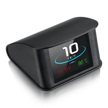 Автомобили OBD Цифров Измерител на HUD P10 с 2,2-Инчов LCD Екран БДС За Главното Устройство, Интелигентен Дигитален Инструмент Централен Дисплей