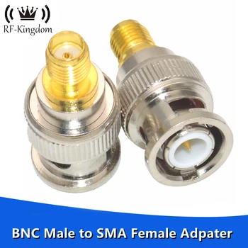 Адаптер BNC от щепсела до штекеру SMA SMA-K BNC-J Антена за радиостанция радиочестотни конектор