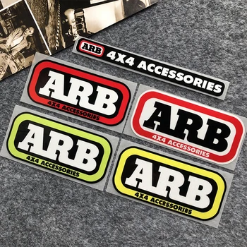 Аксесоари ARB 4X4, предупредителен стикер, Светоотражающая стикер за офроуд, декор, заключване на диференциала, прозорец на кола, автомобил, Мотоциклет, Мотогонщик