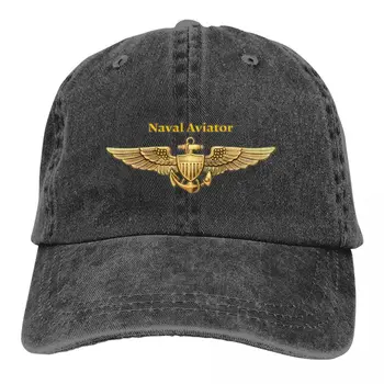 Аксесоари Navy Aviator Wings Мъжка бейзболна шапка Air Armed Forces Издържат памучни шапки, Шапка реколта