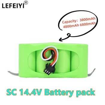 Акумулаторна батерия LEFEIYI 14,4 v Ni-Mh SC 3.8/4.8/6.8 Ah за KV8 XR210 XR510 XR210A XR210B XR510B XR510C Прахосмукачка Sweepin