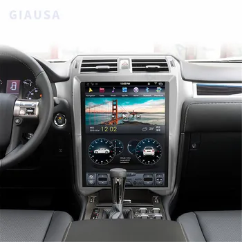 Безжичен мултимедиен плейър Carplay Android 12.0 GPS-навигация за Lexus GX460 GX400 2010-2018 Автозвук Стерео Радио Head Uni