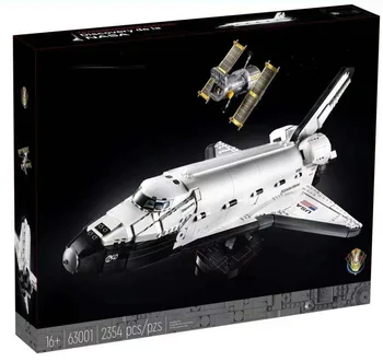 В наличност 10283 Строителни блокове модели на космически совалката Space Agency Discovery Space Shuttle Bricks, креативни играчки за деца, подаръци