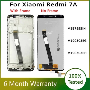 Високо Качество За Xiaomi Redmi 7A Дигитайзер, Тъч Екрана на Дисплея възли За Redmi MZB7995IN M1903C3EG M1903C3EH LCD дисплей с рамка