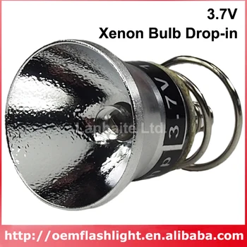 Вставляемая ксенонова лампа ниско напрежение 3,7 В 12 W (диаметър 26,5 mm)