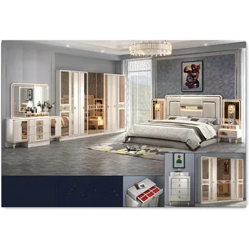 Гореща разпродажба, висококачествен комплект мебели за спалня King size за спални