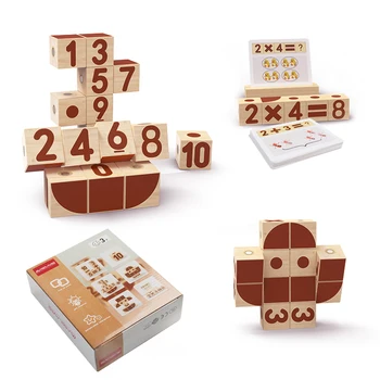 Детски Образователни Дървени играчки Магнитни букви от Азбуката И числата Магнитни блокчета, Играчки за деца