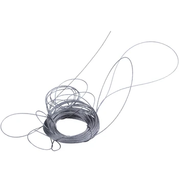 Допълнително въже от неръждаема стомана, 5X, дължина: 15 м., диаметър: 1.0 mm