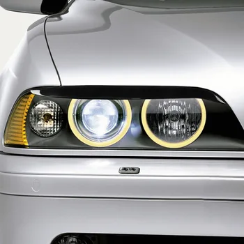 За BMW серия 5 E39 1995-2003 Блясък на прожекторите цвят на пианото, за довършителни работи на клепачите и веждите, оформяне на външното осветление на автомобила