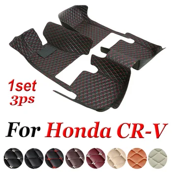 За Honda CR-V, CRV CR V RS 2023 2024 2025 Автомобилни Постелки Негибридные Авто Водоустойчив Alfombra Para Auto Автомобилни Аксесоари За Интериора